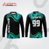 Mẫu thiết kế áo đồng phục dài tay đội đua xe mô tô & ô tô đẹp mtb26