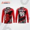 Mẫu thiết kế áo đồng phục dài tay đội đua xe mô tô & ô tô đẹp mtb3