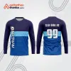 Mẫu thiết kế áo đồng phục dài tay đội đua xe mô tô & ô tô đẹp mtb35