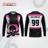 Mẫu thiết kế áo đồng phục dài tay đội đua xe mô tô & ô tô đẹp mtb4