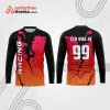 Mẫu thiết kế áo đồng phục dài tay đội đua xe mô tô & ô tô đẹp mtb42