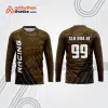 Mẫu thiết kế áo đồng phục dài tay đội đua xe mô tô & ô tô đẹp mtb45