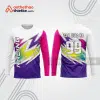 Mẫu thiết kế áo đồng phục dài tay đội đua xe mô tô & ô tô đẹp mtb50