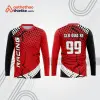 Mẫu thiết kế áo đồng phục dài tay đội đua xe mô tô & ô tô đẹp mtb57