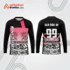 Mẫu thiết kế áo đồng phục dài tay đội đua xe mô tô & ô tô đẹp mtb58