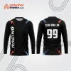 Mẫu thiết kế áo đồng phục dài tay đội đua xe mô tô & ô tô đẹp mtb59
