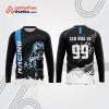 Mẫu thiết kế áo đồng phục dài tay đội đua xe mô tô & ô tô đẹp mtb66