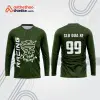 Mẫu thiết kế áo đồng phục dài tay đội đua xe mô tô & ô tô đẹp mtb68
