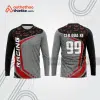 Mẫu thiết kế áo đồng phục dài tay đội đua xe mô tô & ô tô đẹp mtb69