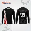Mẫu thiết kế áo đồng phục dài tay đội đua xe mô tô & ô tô đẹp mtb76