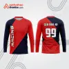 Mẫu thiết kế áo đồng phục dài tay đội đua xe mô tô & ô tô đẹp mtb79