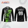 Mẫu thiết kế áo đồng phục dài tay đội đua xe mô tô & ô tô đẹp mtb82