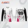 Mẫu thiết kế áo đồng phục dài tay đội đua xe mô tô & ô tô đẹp mtb86