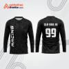 Mẫu thiết kế áo đồng phục dài tay đội đua xe mô tô & ô tô đẹp mtb9