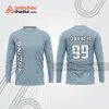 Mẫu thiết kế áo đồng phục dài tay đội đua xe mô tô & ô tô đẹp mtb98