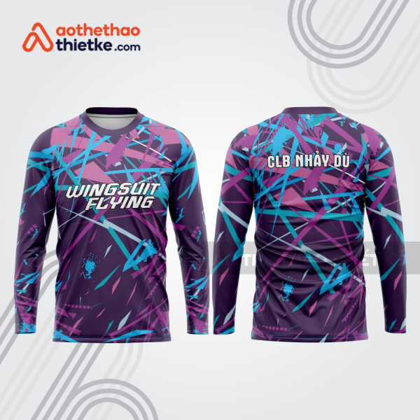 Mẫu thiết kế áo đồng phục CLB nhảy dù đẹp nd1