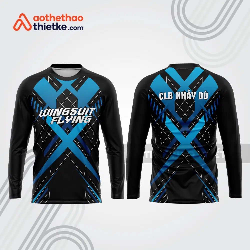 Mẫu thiết kế áo thể thao CLB nhảy dù đẹp nd100