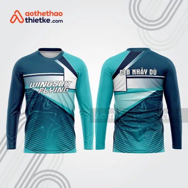 Mẫu thiết kế áo thể thao CLB nhảy dù đẹp nd101