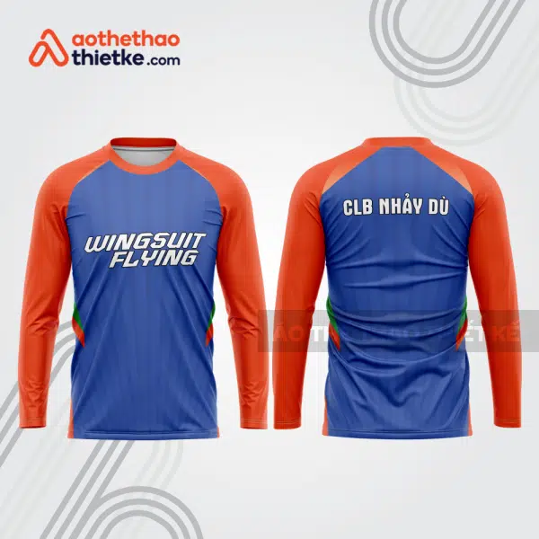 Mẫu thiết kế áo thể thao CLB nhảy dù đẹp nd103
