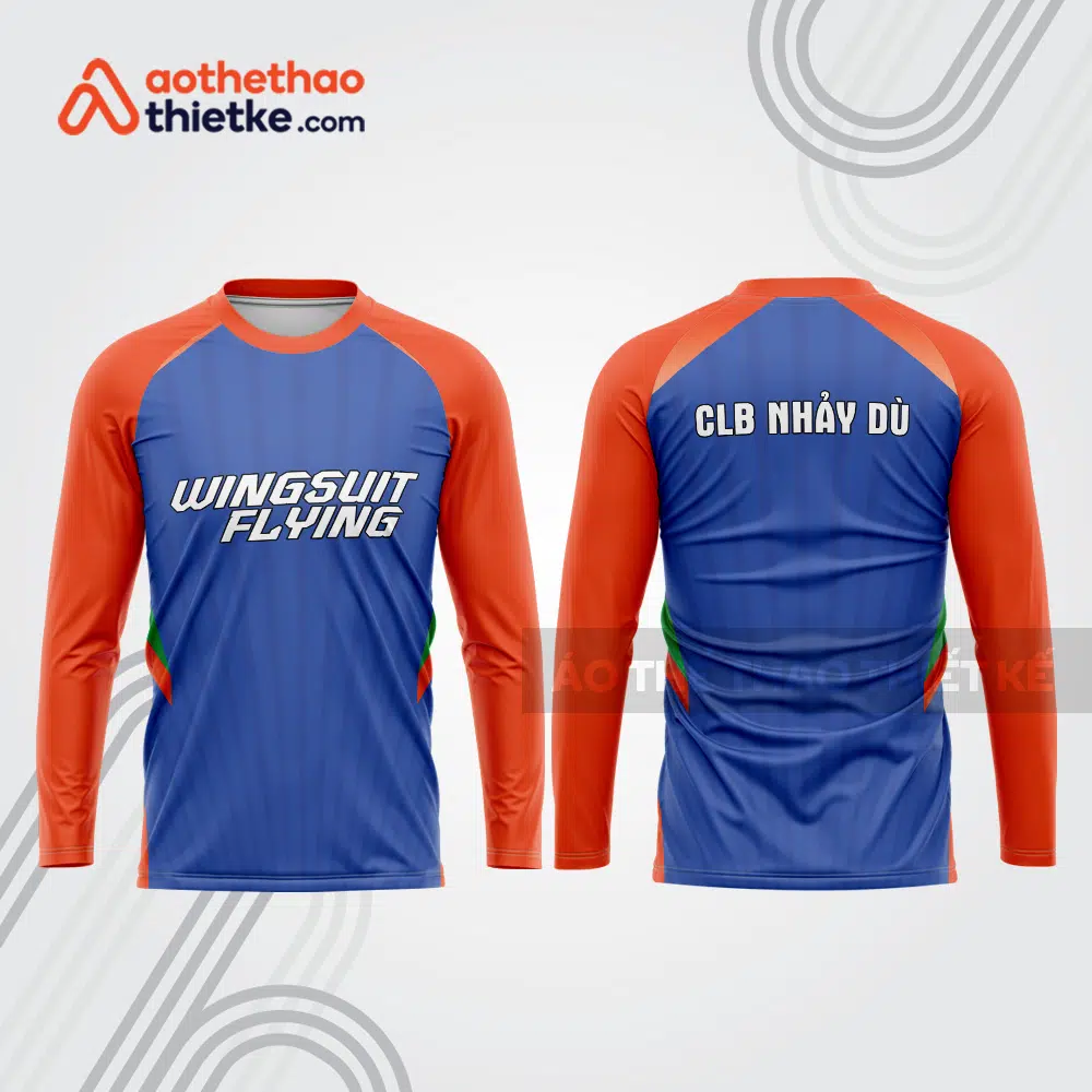 Mẫu thiết kế áo thể thao CLB nhảy dù đẹp nd103