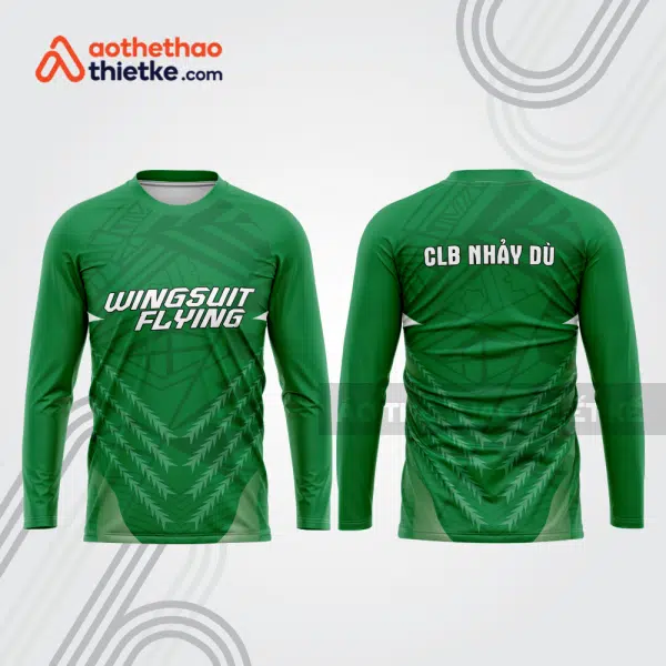 Mẫu thiết kế áo thể thao CLB nhảy dù đẹp nd104