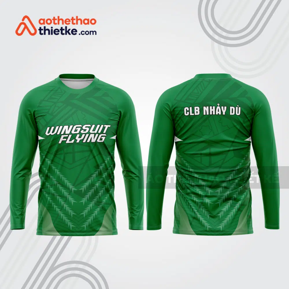 Mẫu thiết kế áo thể thao CLB nhảy dù đẹp nd104