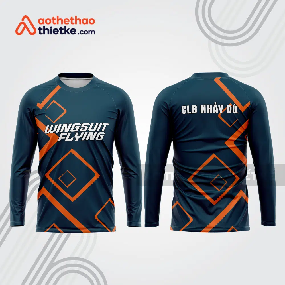 Mẫu thiết kế áo thể thao CLB nhảy dù đẹp nd105