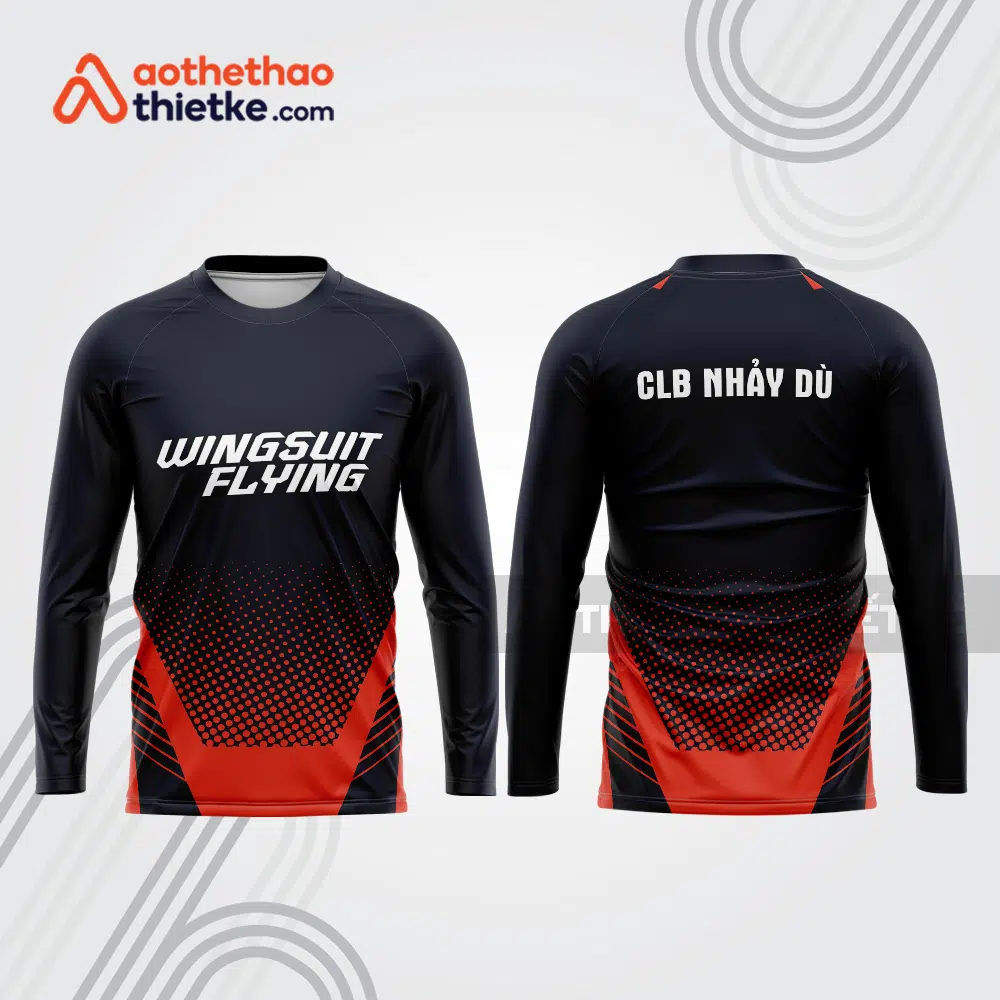 Mẫu thiết kế áo thể thao CLB nhảy dù đẹp nd108
