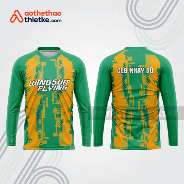 Mẫu thiết kế áo thể thao CLB nhảy dù đẹp nd109