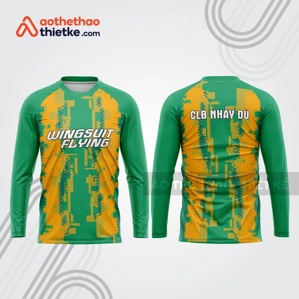 Mẫu thiết kế áo thể thao CLB nhảy dù đẹp nd109