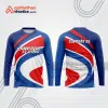 Mẫu thiết kế áo thể thao CLB nhảy dù đẹp nd112