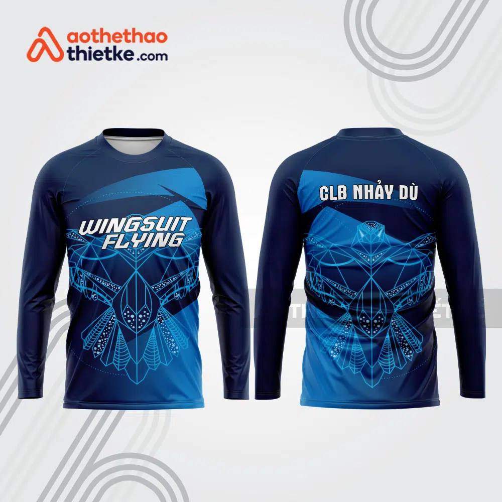 Mẫu thiết kế áo thể thao CLB nhảy dù đẹp nd113