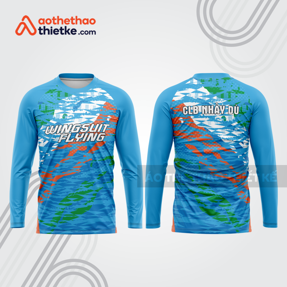 Mẫu thiết kế áo thể thao CLB nhảy dù đẹp nd117
