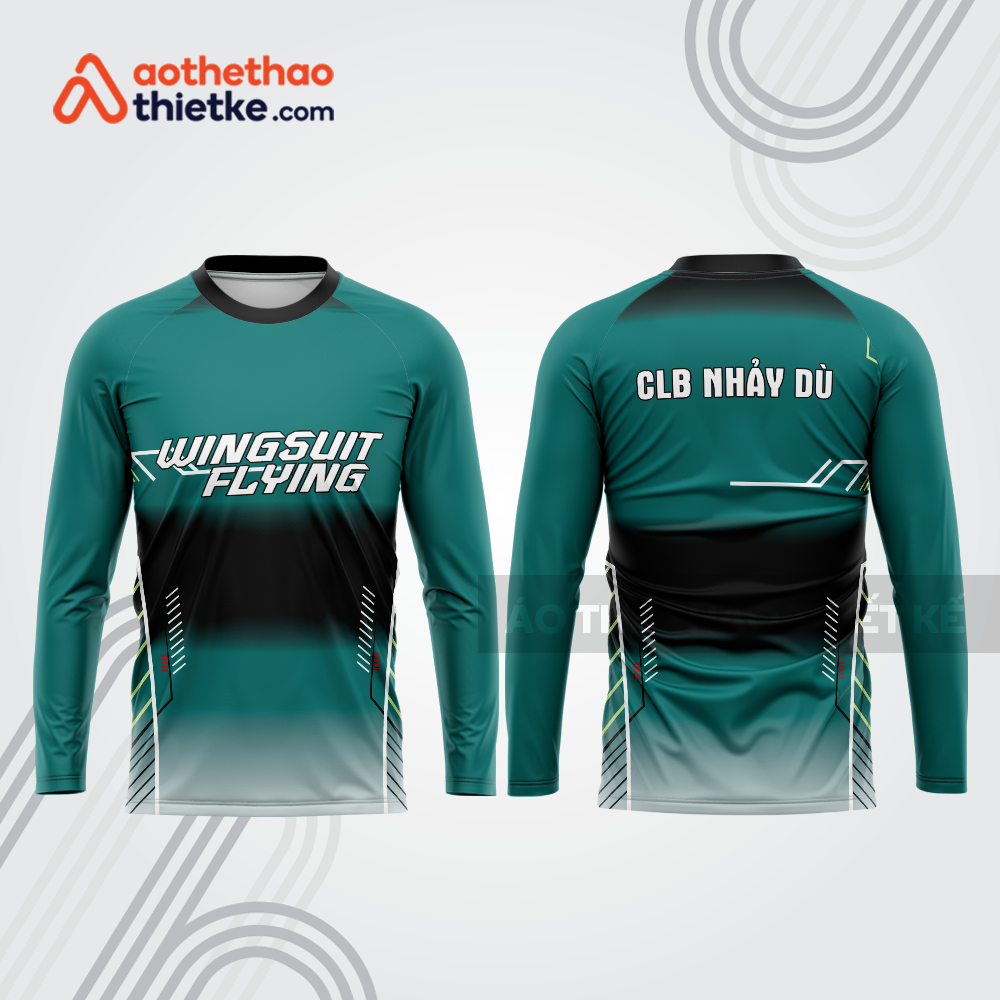 Mẫu thiết kế trang phục thể thao CLB nhảy dù đẹp nd118