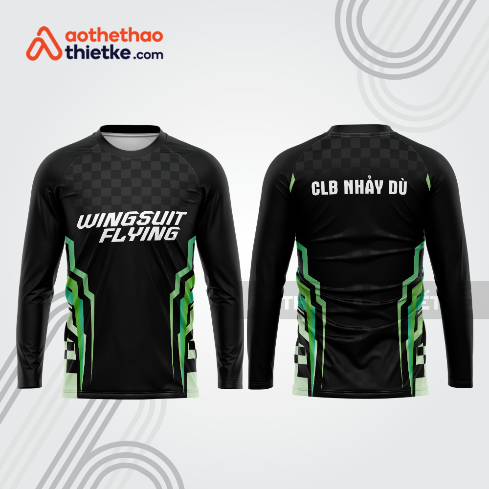 Mẫu thiết kế trang phục thể thao CLB nhảy dù đẹp nd119