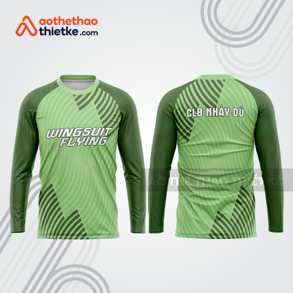 Mẫu thiết kế áo đồng phục CLB nhảy dù đẹp nd12