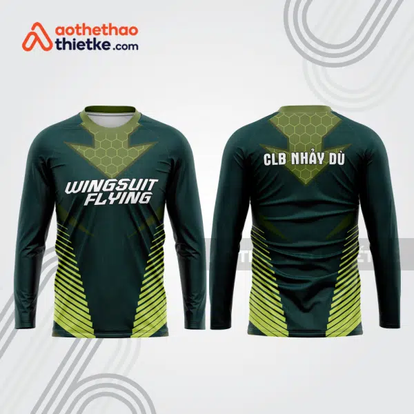 Mẫu thiết kế trang phục thể thao CLB nhảy dù đẹp nd121