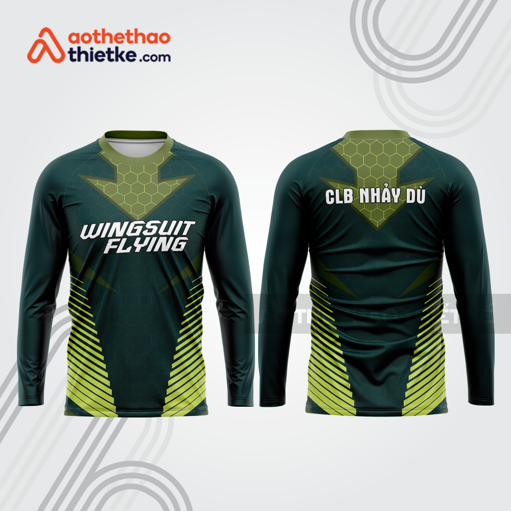 Mẫu thiết kế trang phục thể thao CLB nhảy dù đẹp nd121