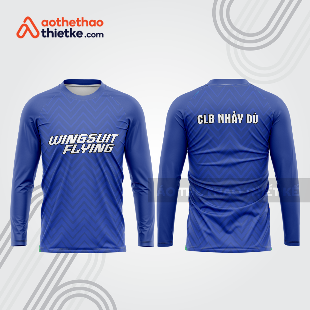 Mẫu thiết kế trang phục thể thao CLB nhảy dù đẹp nd124