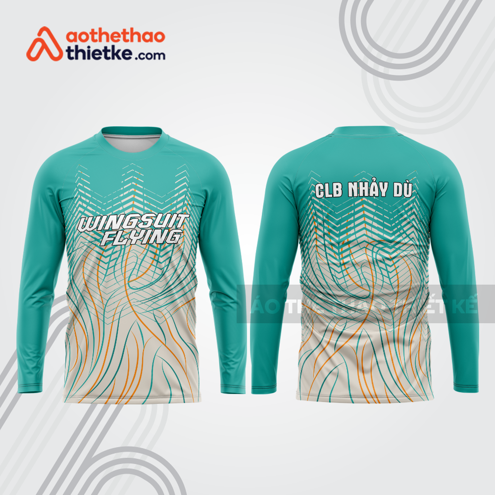 Mẫu thiết kế trang phục thể thao CLB nhảy dù đẹp nd127