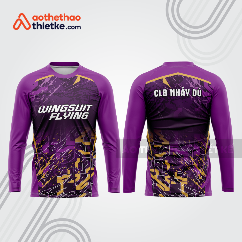 Mẫu thiết kế trang phục thể thao CLB nhảy dù đẹp nd129