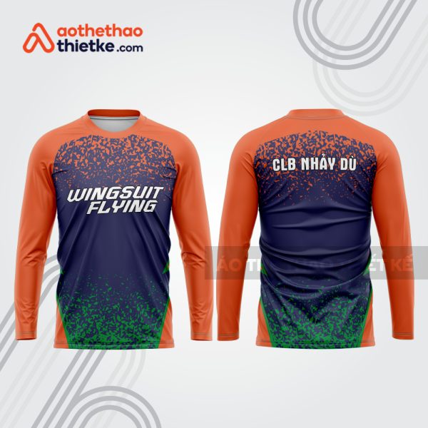 Mẫu thiết kế áo đồng phục CLB nhảy dù đẹp nd13