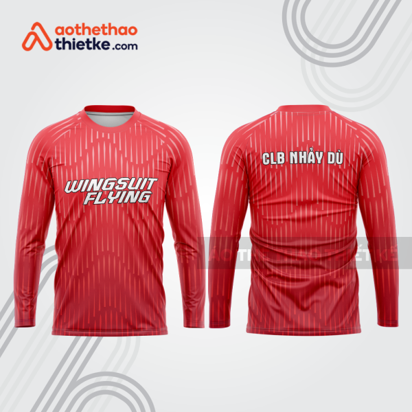 Mẫu thiết kế trang phục thể thao CLB nhảy dù đẹp nd131