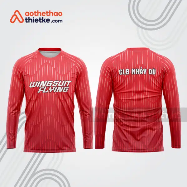 Mẫu thiết kế trang phục thể thao CLB nhảy dù đẹp nd131