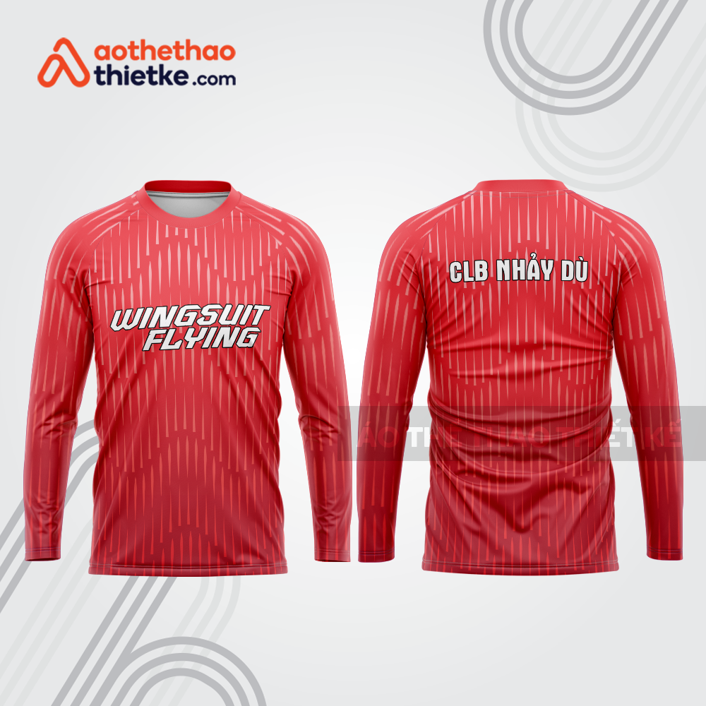 Mẫu thiết kế trang phục thể thao CLB nhảy dù đẹp nd131