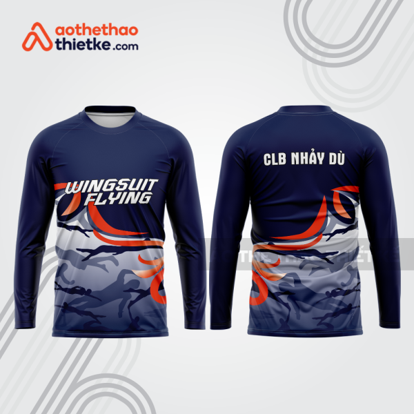 Mẫu thiết kế trang phục thể thao CLB nhảy dù đẹp nd132