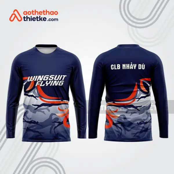Mẫu thiết kế trang phục thể thao CLB nhảy dù đẹp nd132