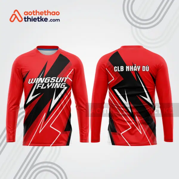 Mẫu thiết kế trang phục thể thao CLB nhảy dù đẹp nd137