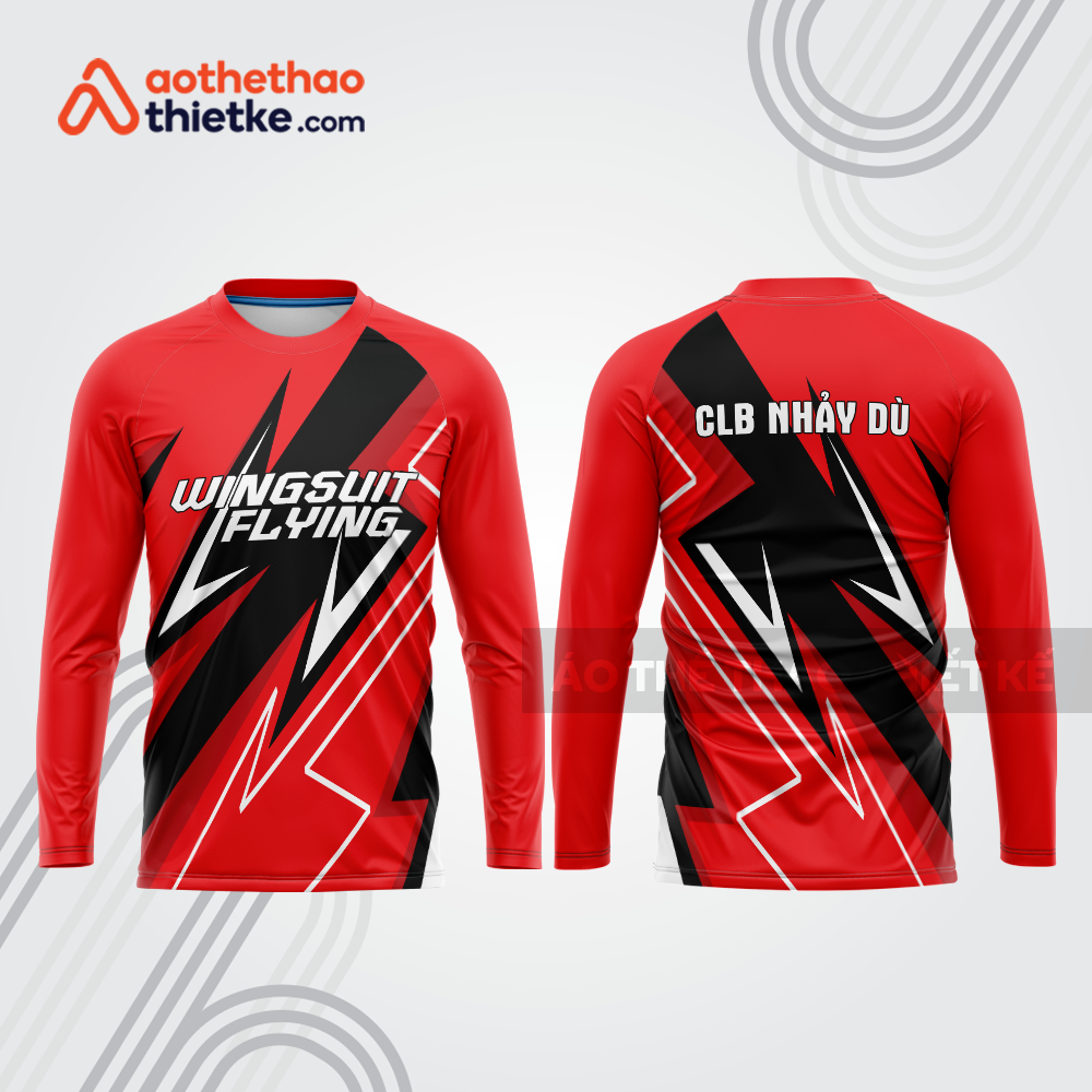Mẫu thiết kế trang phục thể thao CLB nhảy dù đẹp nd137