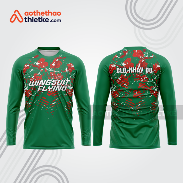 Mẫu thiết kế áo đồng phục CLB nhảy dù đẹp nd14